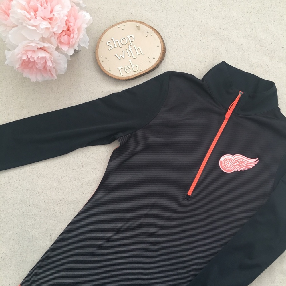 Majestic | NHL Detroit Red Wings Zip Pullover M